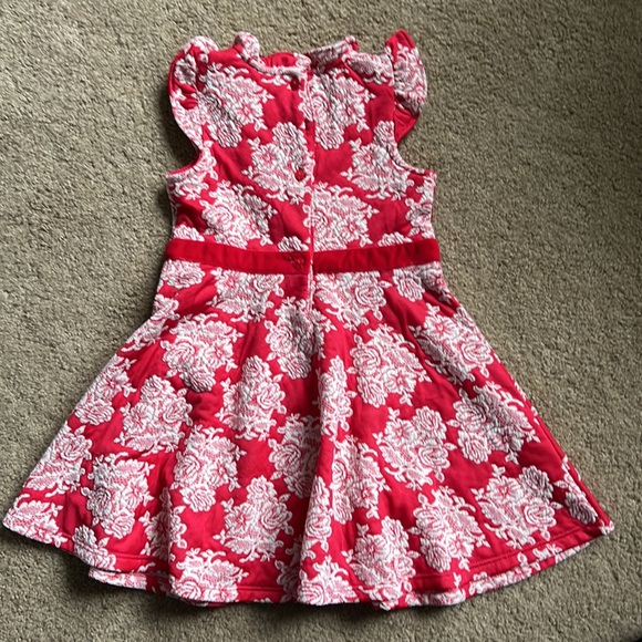 JANIE & JACK | Red Dress with Floral Print - Picture 6 of 7